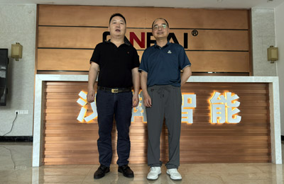 佛山市机协秘书长吴志平参观考察